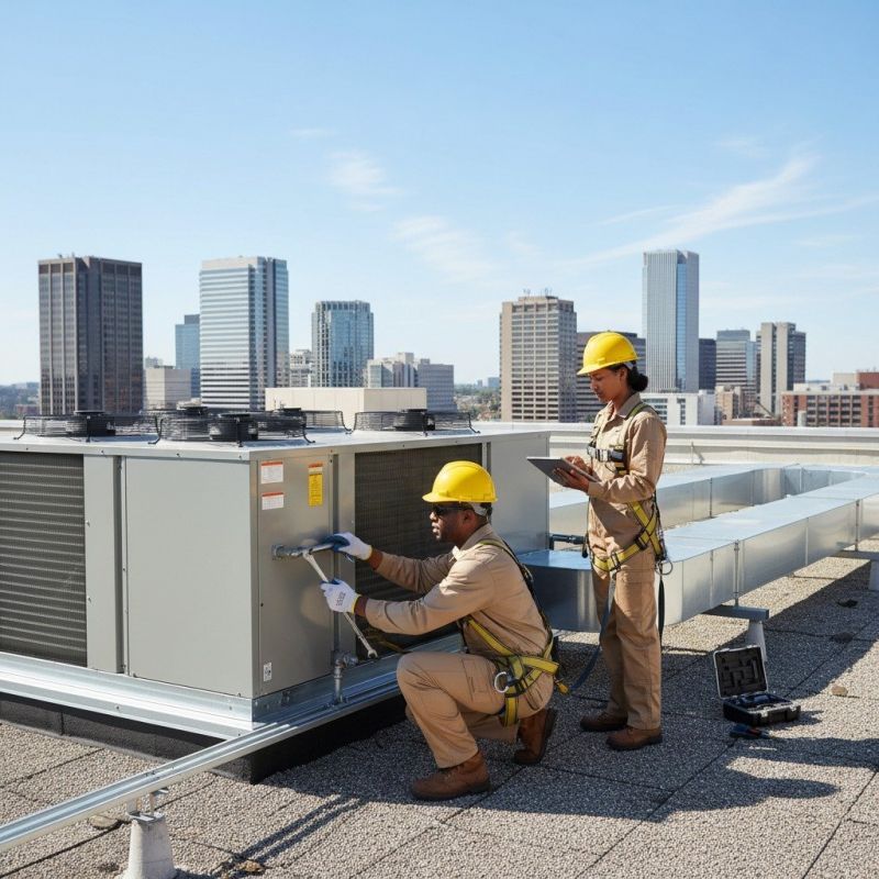 Commercial Cooling Repair detail
