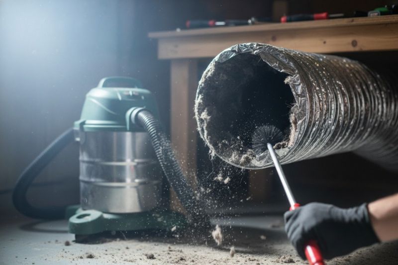 Dryer Duct Cleaning detail