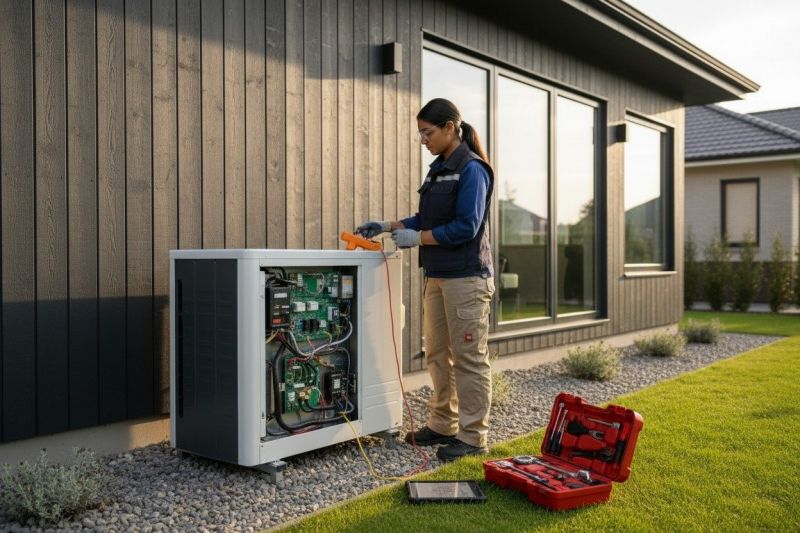 Heat Pump Repair detail