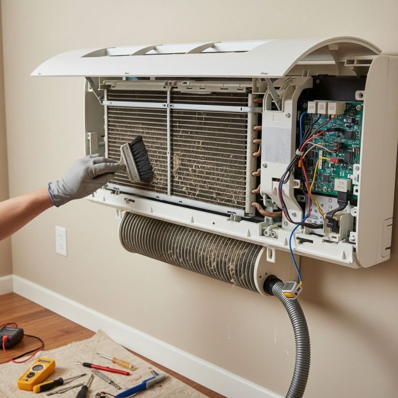 Minisplit Heat Pump Repair detail