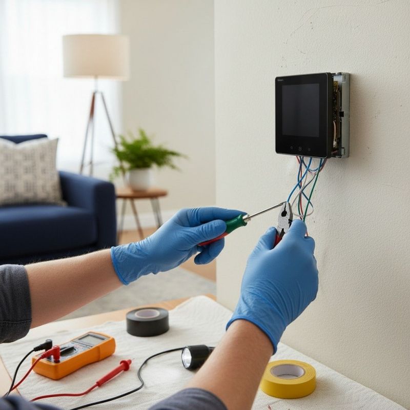 Residential Thermostat Repair detail