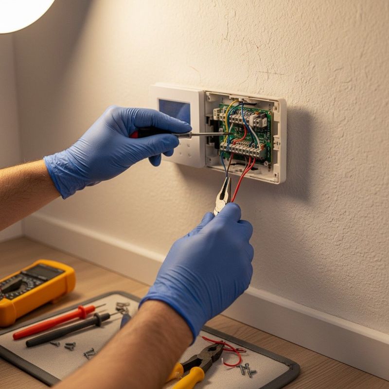 Residential Thermostat Repair detail