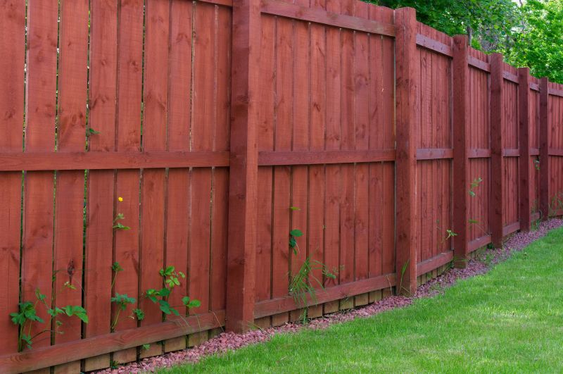 Commercial Fence Painting