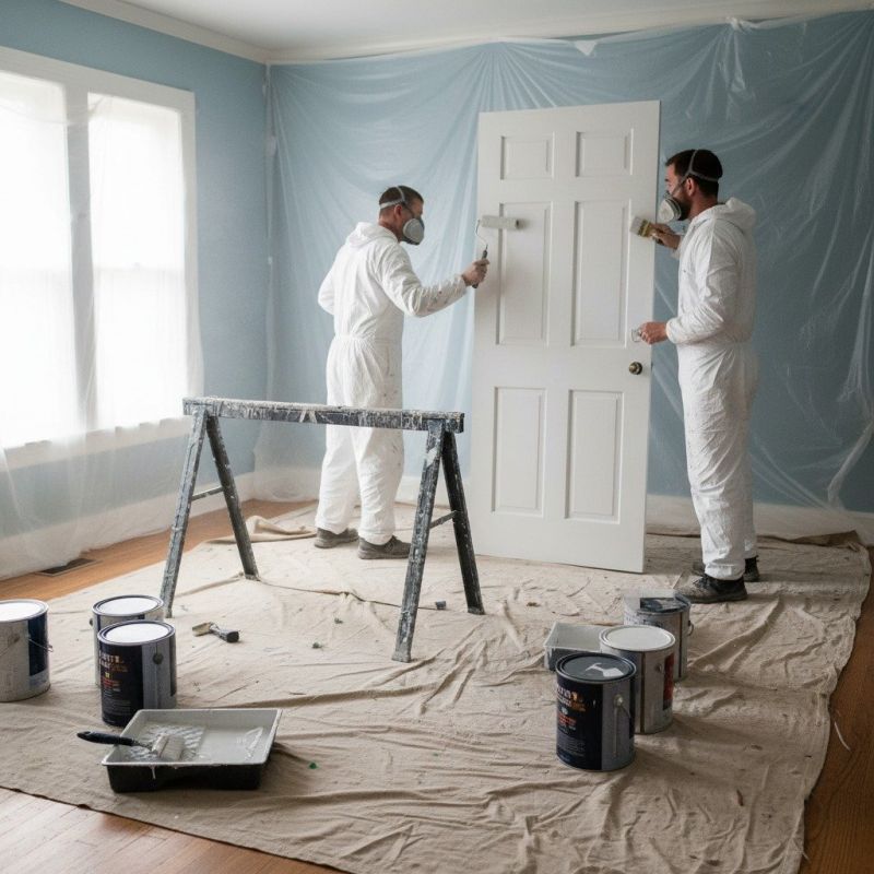 Exterior Door Painting