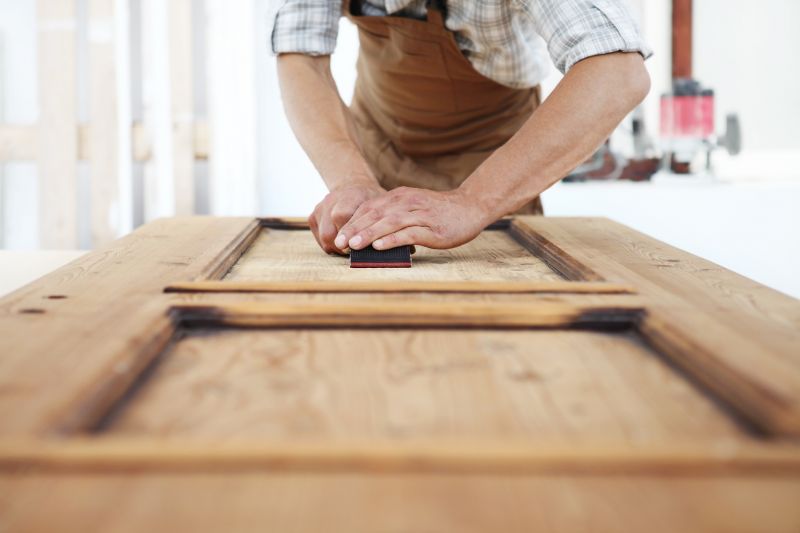 Interior Door Staining