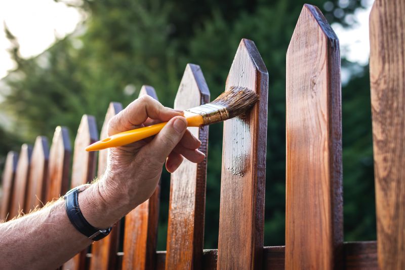 Pool Fence Painting