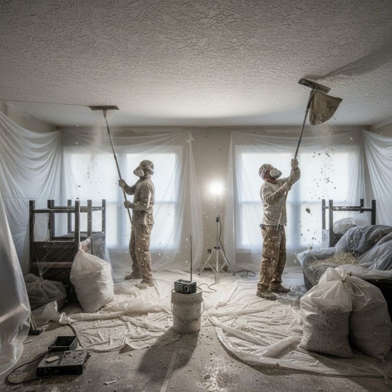 Swirl Ceiling Removal